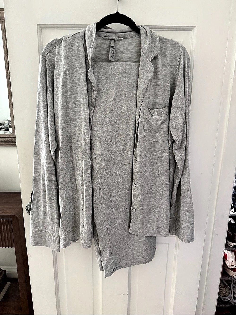 SKIMS Long Sleeve Pajamas